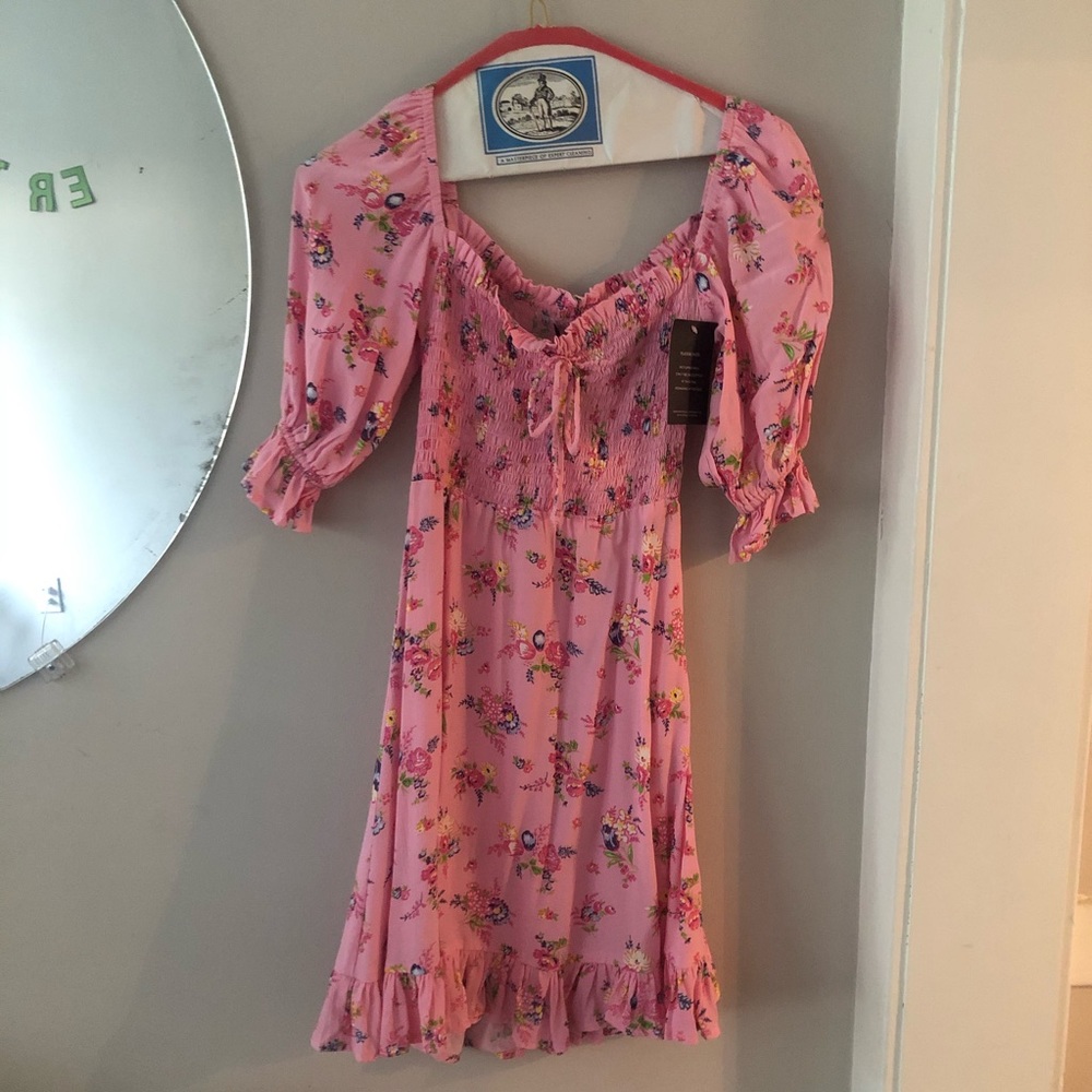 faithfull the brand | sage mini dress 🌸